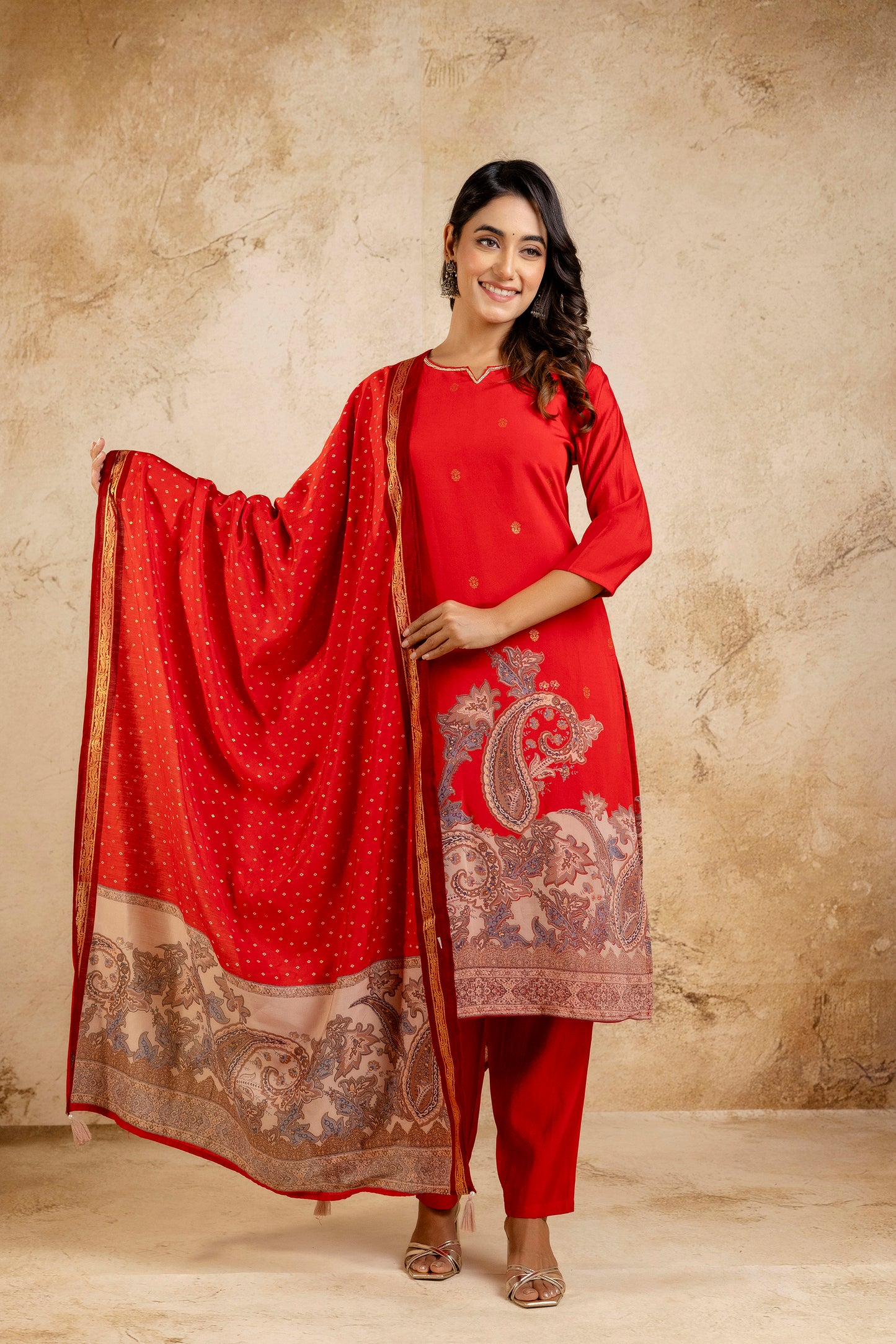 Festive Dupatta Set