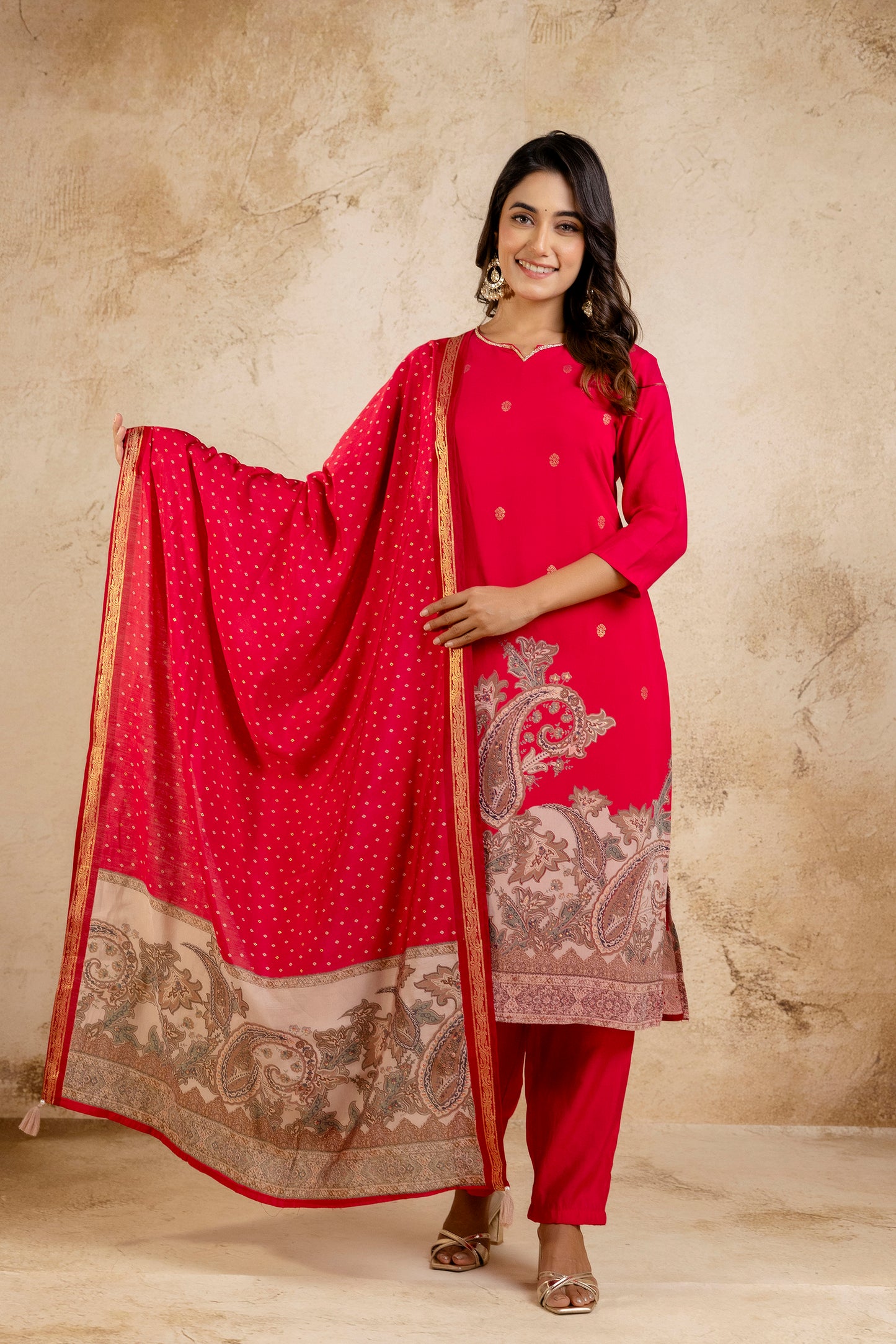 Festive Dupatta Set